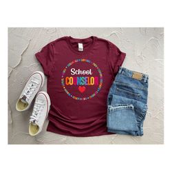 school counselor shirt, teacher shirt, first day of school, school counselor gift, psychologist shirt, therapist gift, b