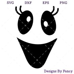 funny ghost face svg, funny halloween svg, ghost svg