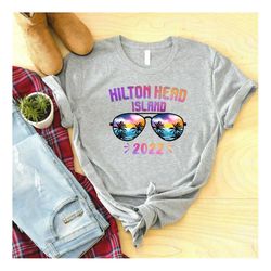 hilton head island shirt, summer shirt, beach tee, hello summer shirt, gift for summer lover,holiday gift,family vacatio