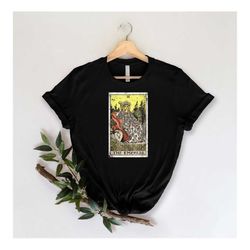 tarot card shirt, the empress tarot card tee, tarot card gift, astrology boho hippie shirt, vintage tarot card shirt, co