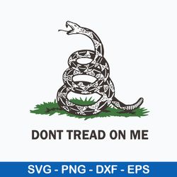 gadsden don_t tread on  me svg, gadsden svg, png dxf eps file