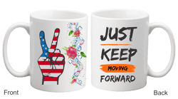 motivational printed mug