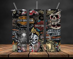 harley tumbler wrap , motor harley digital tumbler wrap png 16