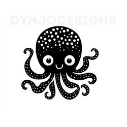 octopus svg, octopus clipart, octopus png, octopus head, octopus cut files for cricut , octopus silhouette, animals silh