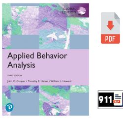 applied behavior analysis (global edition) 3 edition