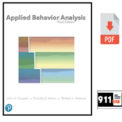 applied behavior analysis edition: 3