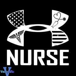 under armour nurse svg, nurse svg, caduceus svg