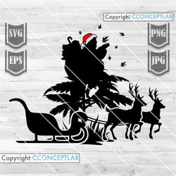 santa weed svg | santa dope svg | christmas weed svg | joint svg | cannabis svg | marijuana svg | christmas clipart | ch