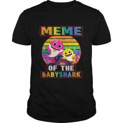 the baby shark birthday meme shark shirt