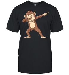 dabbing monkey monkeys monkey dab dance shirt