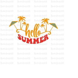 hello summer svg, welcome summer svg, summer sign svg, hello summer popsicle svg, summer svg, front door sign svg, files