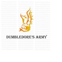 dumbledore's army - phonix svg, pdf, png, jpg