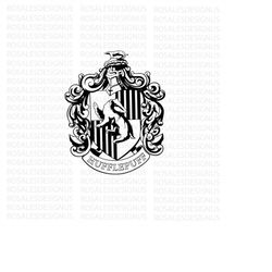 hufflefuff | wizardy houses | svg | eps | png | dxf | jpg | silhouette | cricut |