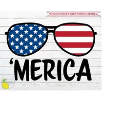 4th of july svg, summer svg patriotic svg amercian flag sunglasses usa svg merica svg files for cricut downloads silhoue