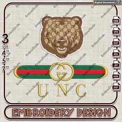 ncaa northern colorado bears gucci emb files, ncaa teams embroidery design, ncaa northern colorado machine embroidery