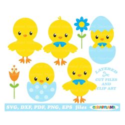 INSTANT Download. Cute Easter chicken boy svg cut file and clip art. Ecg_3. Personal and commercial use.