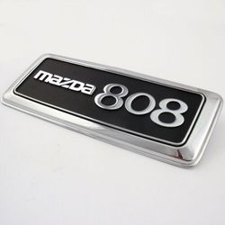 mazda 808 emblem side