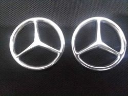 mercedes steering emblem