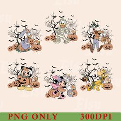 disney pumpkin halloween character png, retro mickey halloween png, happiest place on earth png, disney halloween png