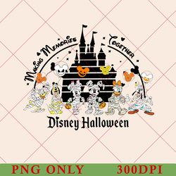 retro mickey minnie halloween png, vintage disney halloween png, nightmare on the main streat png, halloween pumpkin png