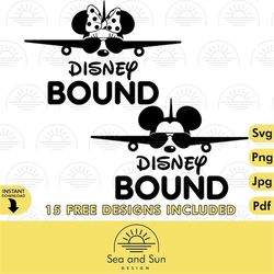 bundle bound trip svg, family vacation svg, family trip svg, vacay mode svg, magical kingdom svg, png files for cricut s