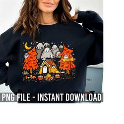 camping lover halloween png, halloween png, camping lover png, ghost png, spooky png, horror movie png, scary movie png,