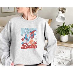 american babe sweatshirt,all american babe sweatshirt,4th of july shirt,independence day,4th of july shirt,retro western