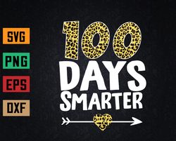 leopard 100 days smarter teacher student 100th day of school