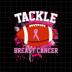 tackle breast cancer png, football pink breast cancer awareness png, football breast cancer awarenes