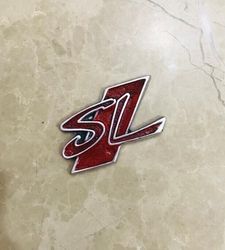 toyota sl emblem 1 piece