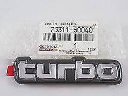 toyota turbo emblem