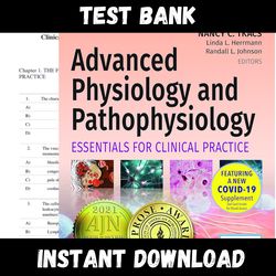 instant pdf download - all chapters - advanced physiology and pathophysiology 1st edition test bank