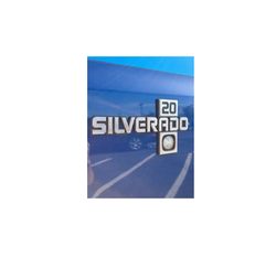 silverado 20 emblem