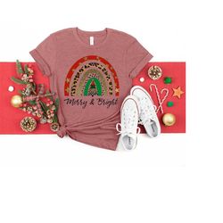 merry and bright shirt,christmas shirt,it is the most wonderful time of the year,merry christmas,matching family ,family