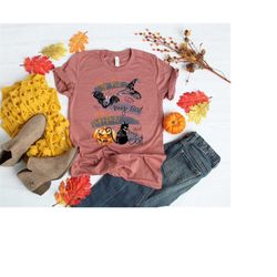 my hat, my bat, my pumpkin, and my cat halloween shirt, halloween horror shirt, basic witch shirt, hocus pocus shirt, ho