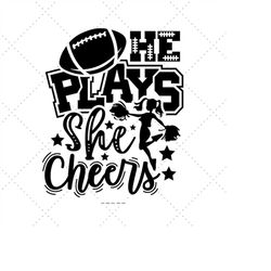 football and cheer, cheer mom svg, team pride, school team svg, cheer football, mom squad, cheer cut file