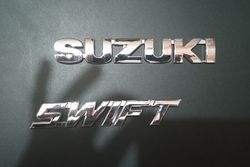 Old Swift Car 2 piece Emblem Set