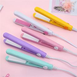 mini portable hair straightener curler