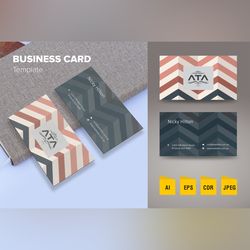 elegant business card design template 02