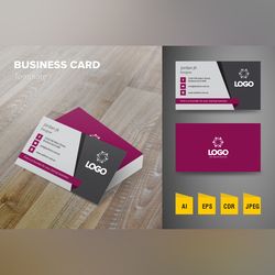 professional business card design template 03