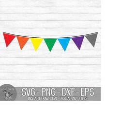 banner - birthday, party, celebration - instant digital download - svg, png, dxf, and eps files included!