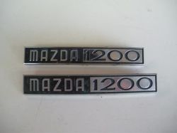 mazda 1200 car emblem