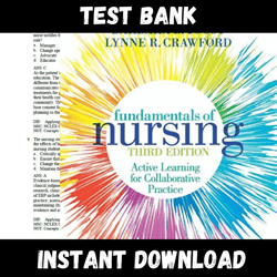 instant pdf download - all chapters -  fundamentals of nursing active learning for collaborative practice 3rd edition barbara l yoost test bank