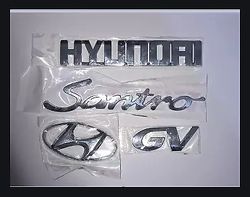 santro gv emblems set of 3 piece