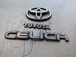 toyota celica emblem set