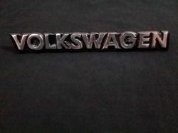 volks wagen ponny emblem in metal