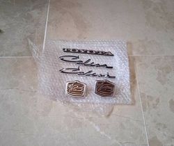 toyota celica 1973 model car emblem set of 5 piece