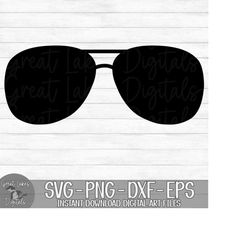 sunglasses - instant digital download - svg, png, dxf, and eps files included!