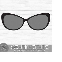 sunglasses - instant digital download - svg, png, dxf, and eps files included!