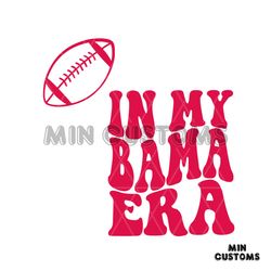 vintage in my bama era svg bama gameday svg download